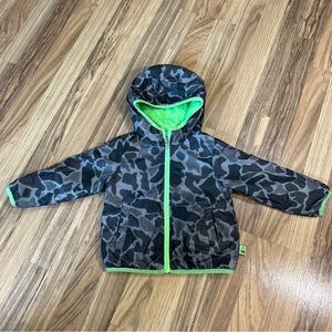 kids Boys UNITED COLORS OF BENETTON padded Jacket size 2T Reversible